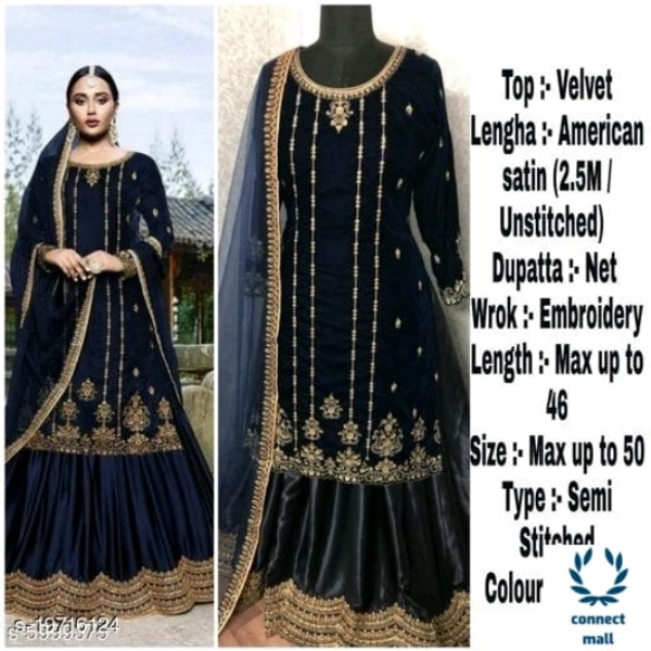 Trendy Alluring Sharara - Blue